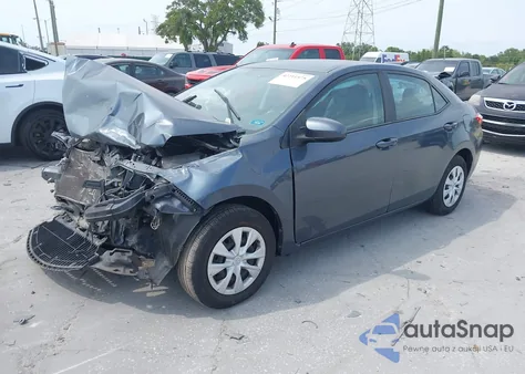 2016 Toyota Corolla L из США, поврежденный, VIN 2T1BURHE0GC542653